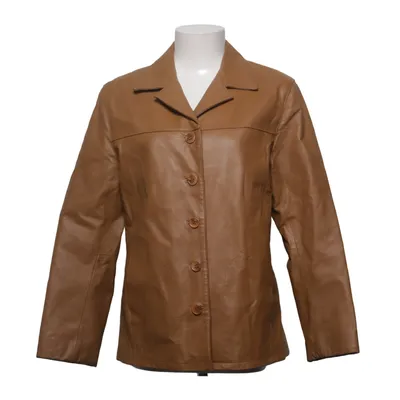 Læderblazer (Beige) fra Alvaro Læder