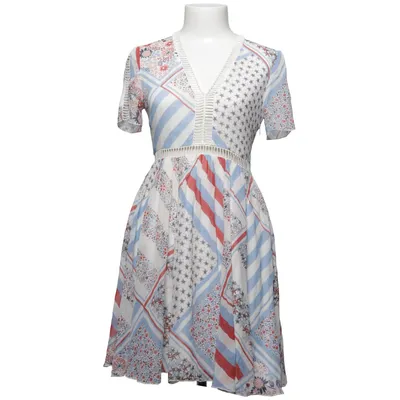 Klänning (Blå, Röd, Vit, Flerfärgad) från Gigi Hadid x Tommy Hilfiger Polyester, Silke