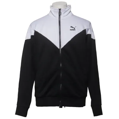 Trainingsjack (Zwart, Wit) van Puma Katoen, Elastaan, Polyester