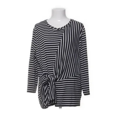 Blouse (Black, White) from Dorothy Perkins Elastane, Polyester, Viscose