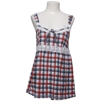 Tanktop  (Rød, Blå, Hvid) fra Number One Bomuld