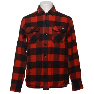 Flanellhemd (Rot, Schwarz) von Dickies Baumwolle