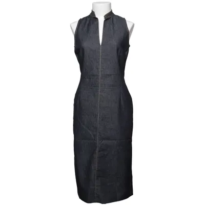 Jeansklänning (Grå) från Que Sera Sera Bomull, Elastan, Polyester