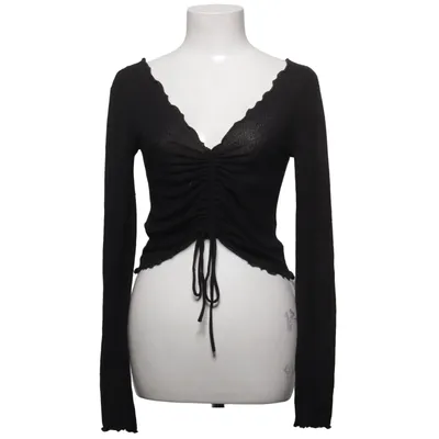 Crop top (Svart) från Urban Outfitters Elastan, Polyester, Viskos