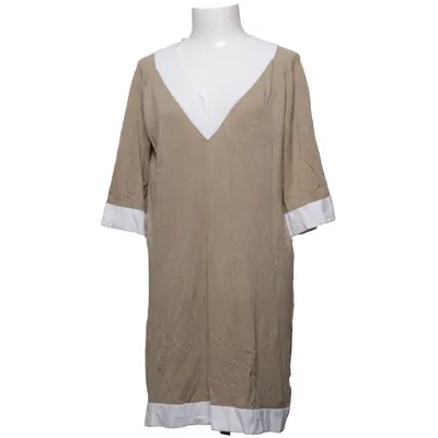 Jurk (Beige, Wit) van Rabalder Elastaan, Polyamide, Viscose