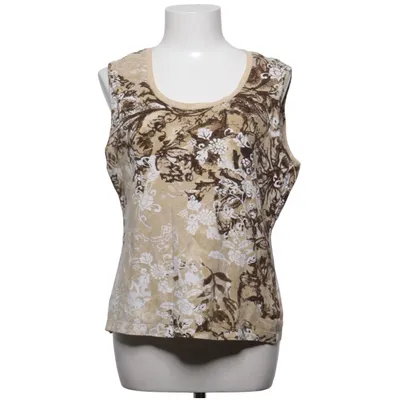 Tank Top (Beige, White, Brown) from Taifun Collection