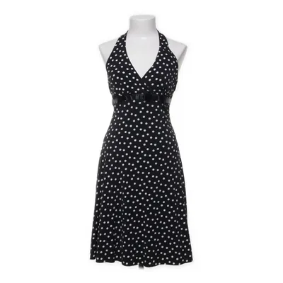 Halterneckklänning (Svart, Vit) från Beata Studio Elastan, Polyester