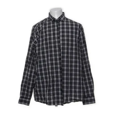 Chemise en flanelle (Noir, Blanc) de Batistini Coton