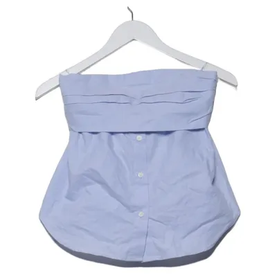 Top tube (Bleu) de Zara Coton