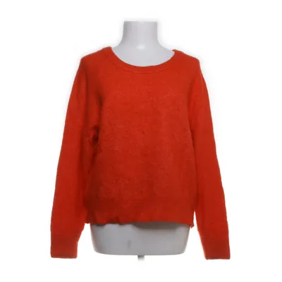 Sweater (Rød) fra Samsøe & Samsøe Merinould, Alpacauld, Polyamid, Elastan