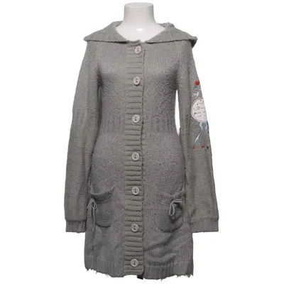 Cardigan (Gray) from ChillNorway Acrylic, Mohair, Polyamide