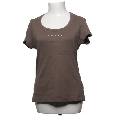 T-shirt (Brown) from InWear Essentials Cotton