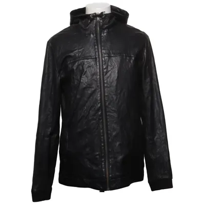 Jacka (Svart) från RVLT Revolution Bomull, Skinn, Polyester