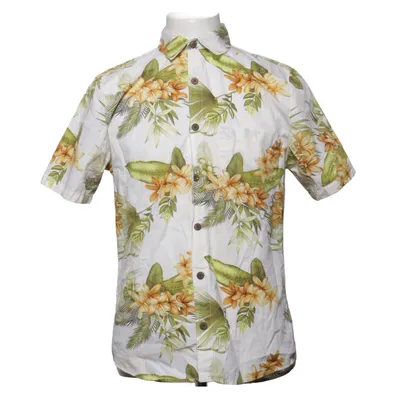 Korte mouwen shirt (Wit, Groen, Geel) van Old Gringo Katoen