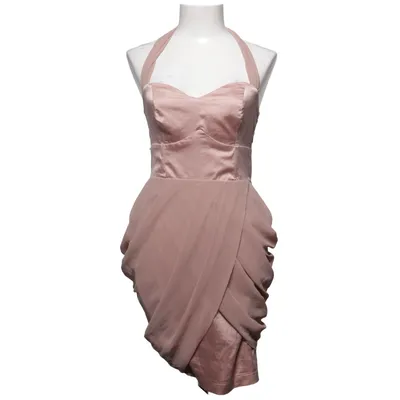 Halterneck dress (Pink) from VILA Clothes Polyester