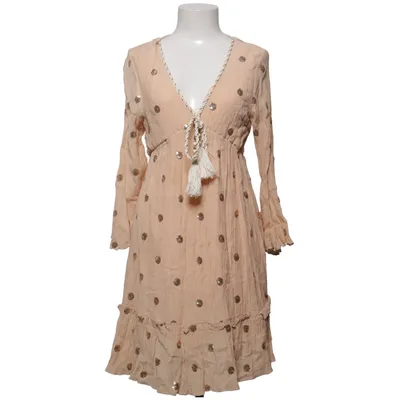 Robe (Beige) de Azara Polyamide, Polyester, Viscose