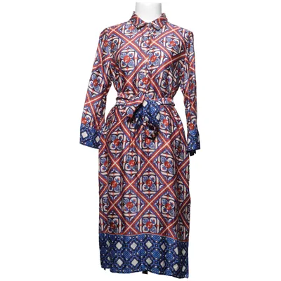 Jurk (Blauw, Rood, Meerkleurig) van Schneiders Salzburg