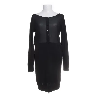 Dress (Black) from Kor@Kor Angora, Nylon, Wool, Viscose