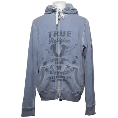 Sweat à capuche (Bleu) de True Religion Coton, Polyester