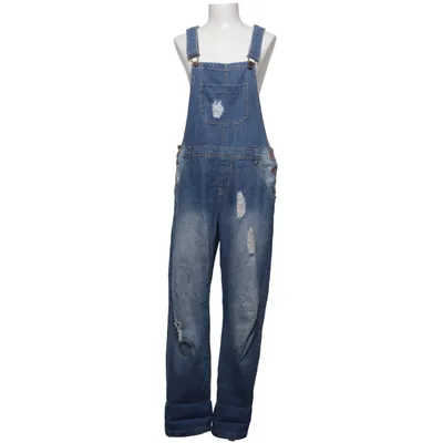 Tuinbroek (Blauw) van Janina Denim Katoen