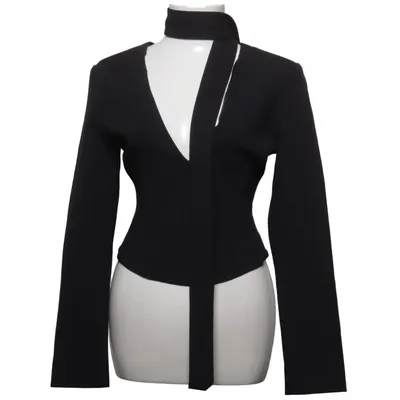 Bluse (Sort) fra House of CB Elastan, Polyester, Viscose