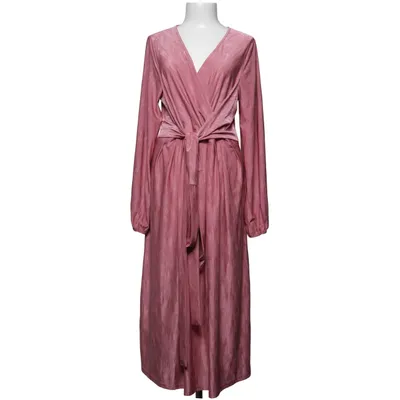 Omlottklänning (Rosa) från Bubbleroom Occasion Polyester