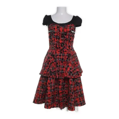 Dress (Red, Black, Multicolored) from Hearts & Roses Elastane, Polyester, Viscose