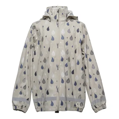 Veste imperméable (Beige, Bleu, Blanc) de Mywear Young Polyester, Polyuréthane