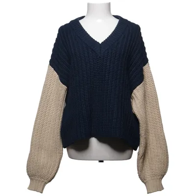 Pull-over (Bleu, Beige) de Six Ames Acrylique, Polyester recyclé