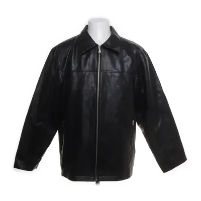 Leren jack (Zwart) van LETSGO Leer, Polyester