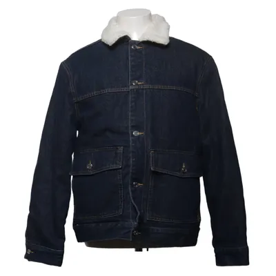 Veste en jeans fourrée (Bleu, Multicolore) de H&M Coton, Polyester