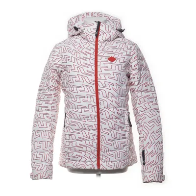 Skijakke (Hvid, Rød) fra J.Lindeberg Dun, Polyester