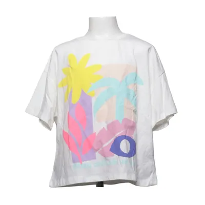 T-shirt (Blanc, Multicolore) de Zara Coton