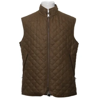 Gilet d'extérieur (Marron, Jaune) de Laksen Polyester, Laine