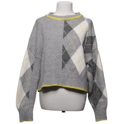 Sweater (Gray, White, Yellow) from Pringle of Scotland x H&M Acrylic, Polyester, Wool