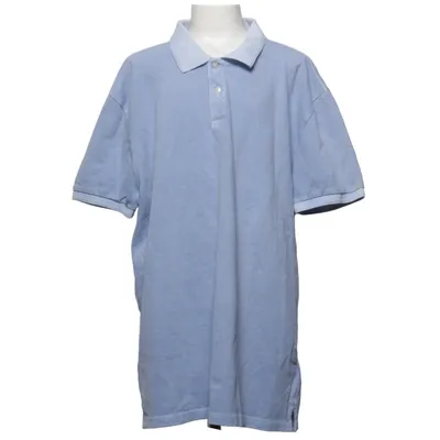 Poloshirt (Blauw) van Woolrich Katoen, Elastaan