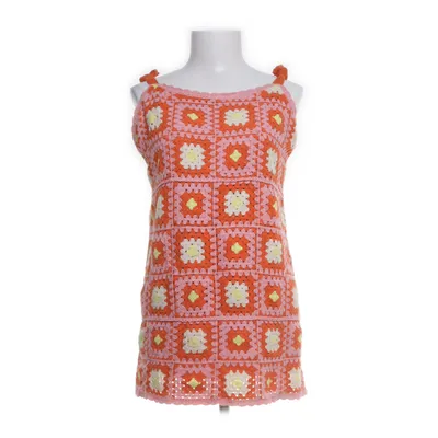 Klänning (Orange, Flerfärgad) från Zara Akryl, Bomull, Polyester