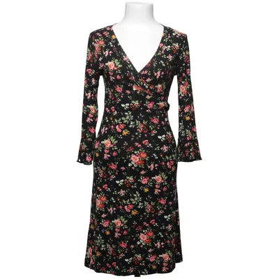 Klänning (Svart, Flerfärgad) från Vera Velour Elastan, Viskos
