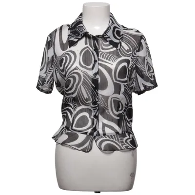 Chemise à manches courtes (Noir, Blanc) de Nienhaus Polyester