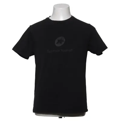 T-shirt (Zwart) van Assos Katoen, Elastaan
