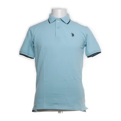Poloshirt (Turquoise) van U.S. Polo Assn. Katoen, Elastaan