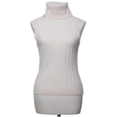 Pull sans manches (Beige) de Reformation Cachemire