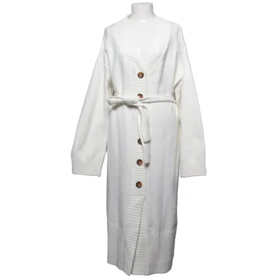 Cardigan (White) from H&M Acrylic, Polyester, Wool