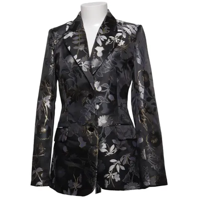 Blazer (Noir, Multicolore) de Stine Goya Acétate, Fibre métallique, Polyester, Viscose