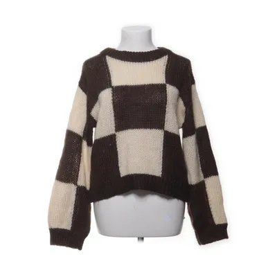 Strickpullover (Braun, Beige) von Object Acryl, Mohair, Wolle