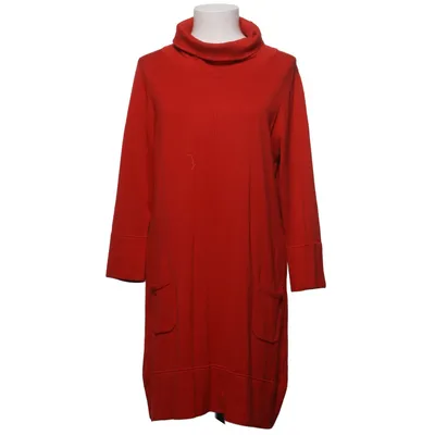 Robe à col roulé (Rouge) de Signature Experience Acrylique, Coton
