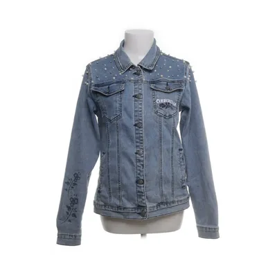 Denim jacket (Blue) from EMP Cotton, Elastane, Polyester
