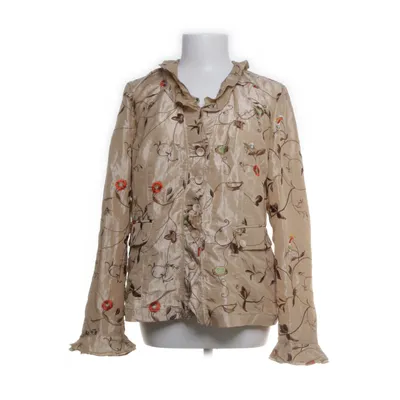 Blouse (Beige, Multicolored) from La Ligna Nylon, Polyester