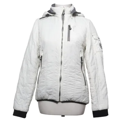 Veste d'hiver (Blanc, Gris) de Pelle P Polyamide, Polyester