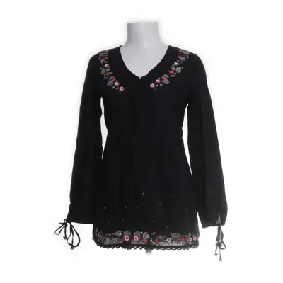 Tunic (Black, Multicolored) from Uttam London Cotton